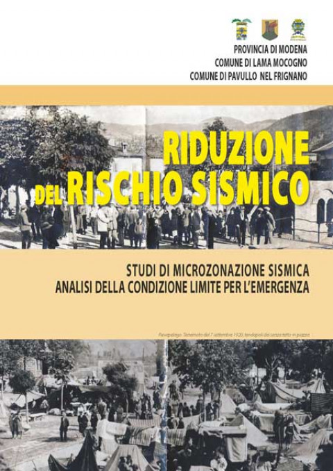 Riduzione del rischio sismico - Studi di microzonazione sismica Analisi della condizione limite per l'emergenza